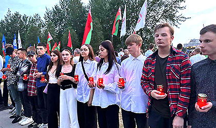 22 июня представители колледжа приняли участие митинге-реквиеме, посвященному Дню всенародной памяти жертв Великой Отечественной войны