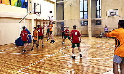 Продолжаются соревнования по баскетболу в рамках городской спартакиады среди обучающихся колледжей