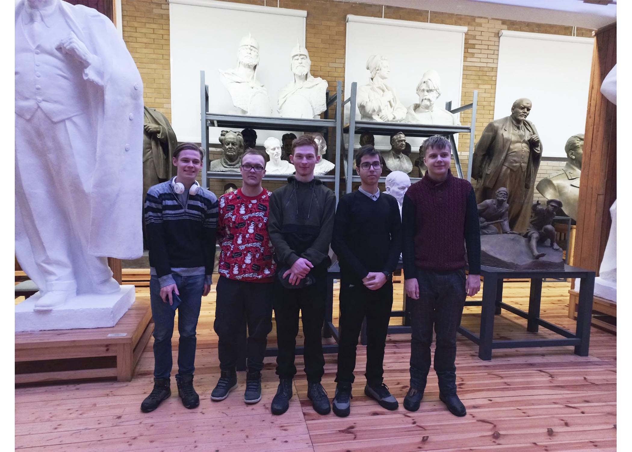 5 января учащиеся учебный группы 46 посетили "Мемориальный музей-мастерская З. И. Азгура".