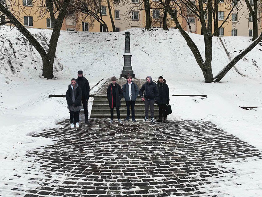 10 января, в дни зимних каникул, учащиеся  колледжа посетили мемориальный комплекс «Яма»