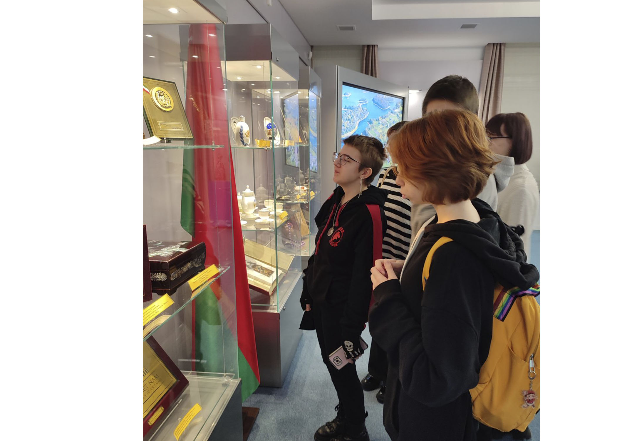 12 января учащиеся группы 33 посетили музей современной белорусской государственности. 
