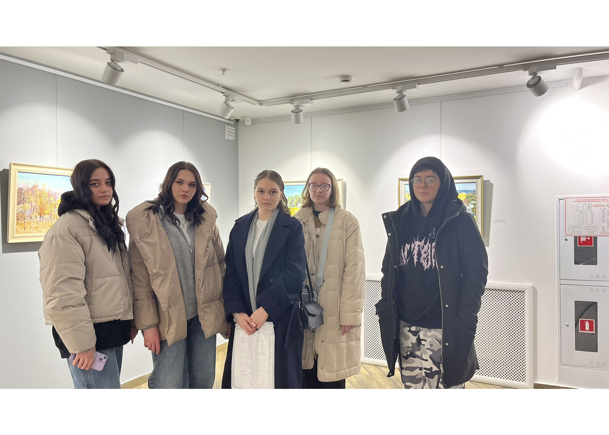 Учащиеся группы 5-26 посетили галерею-салон АртХаус