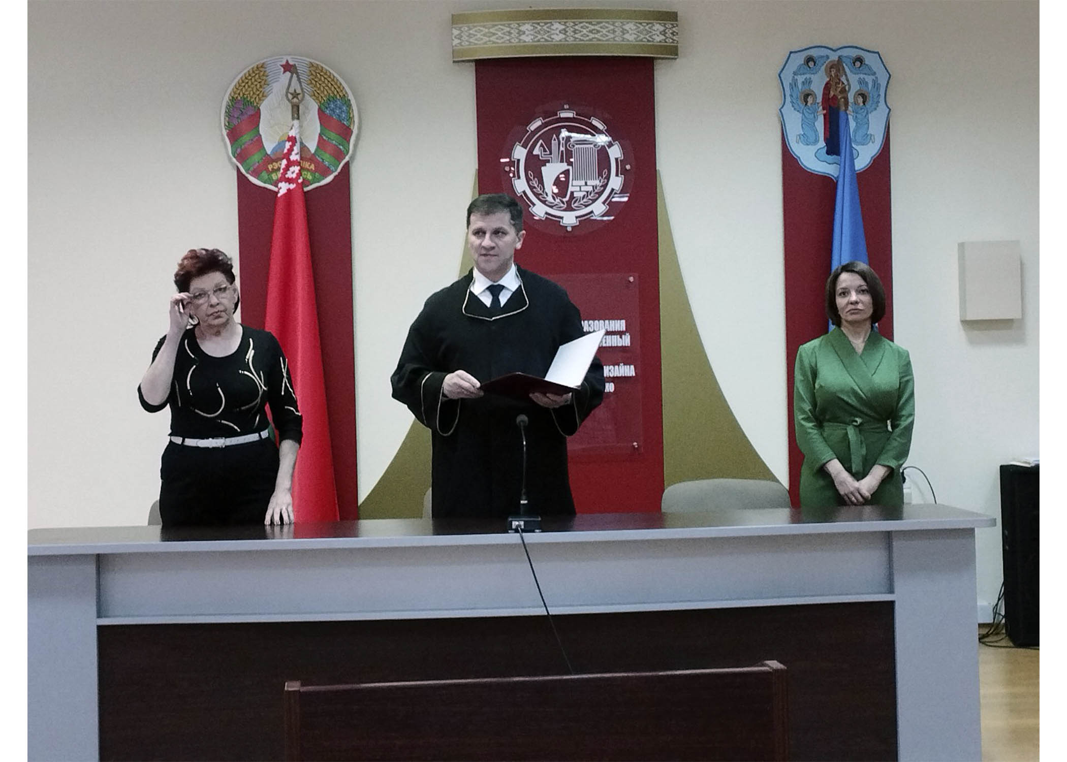 В учреждении образования состоялось выездное заседание суда Советского района г. Минска 