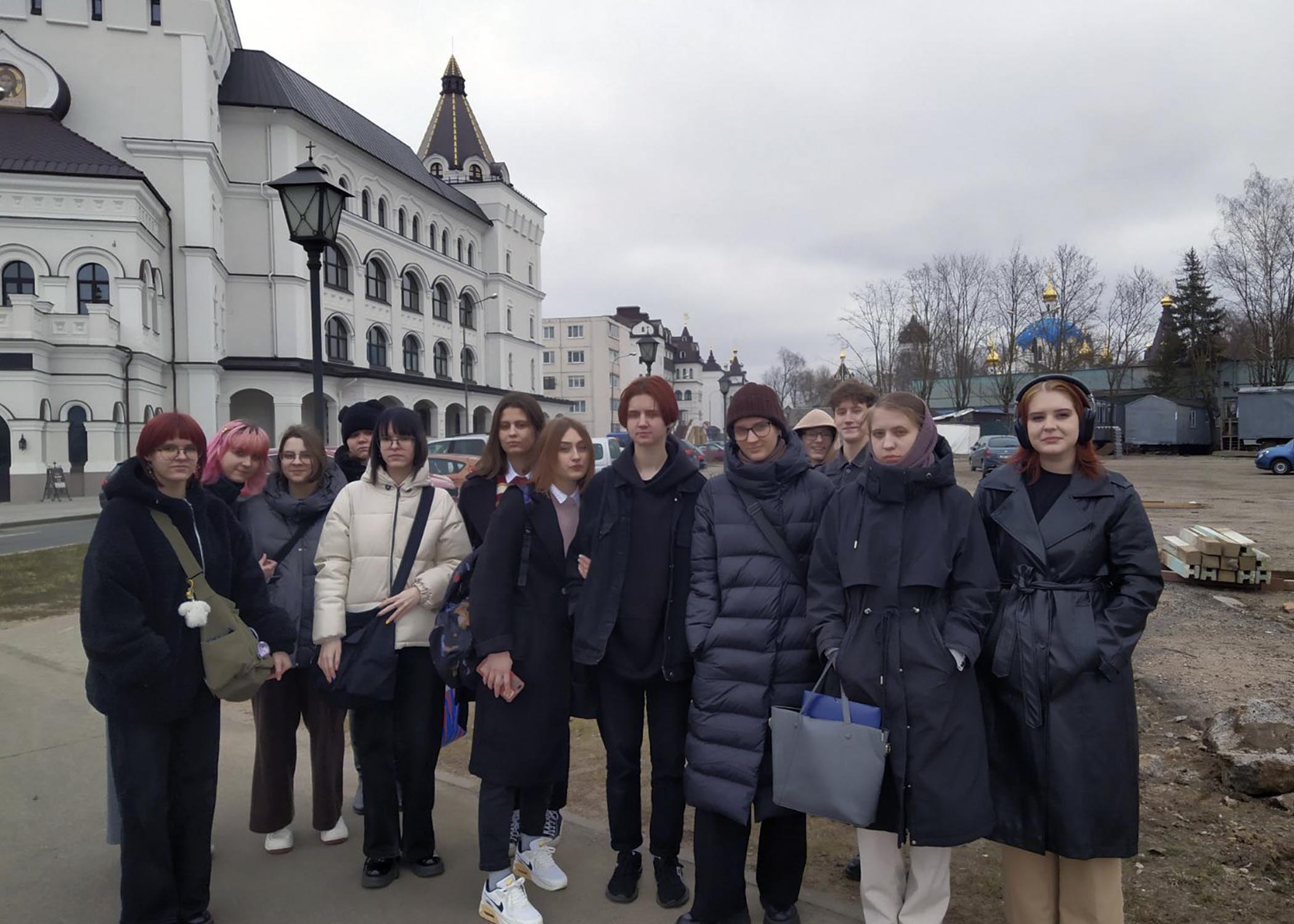 Учащиеся группы 33 посетили Свято-Елисаветинский монастырь г. Минска