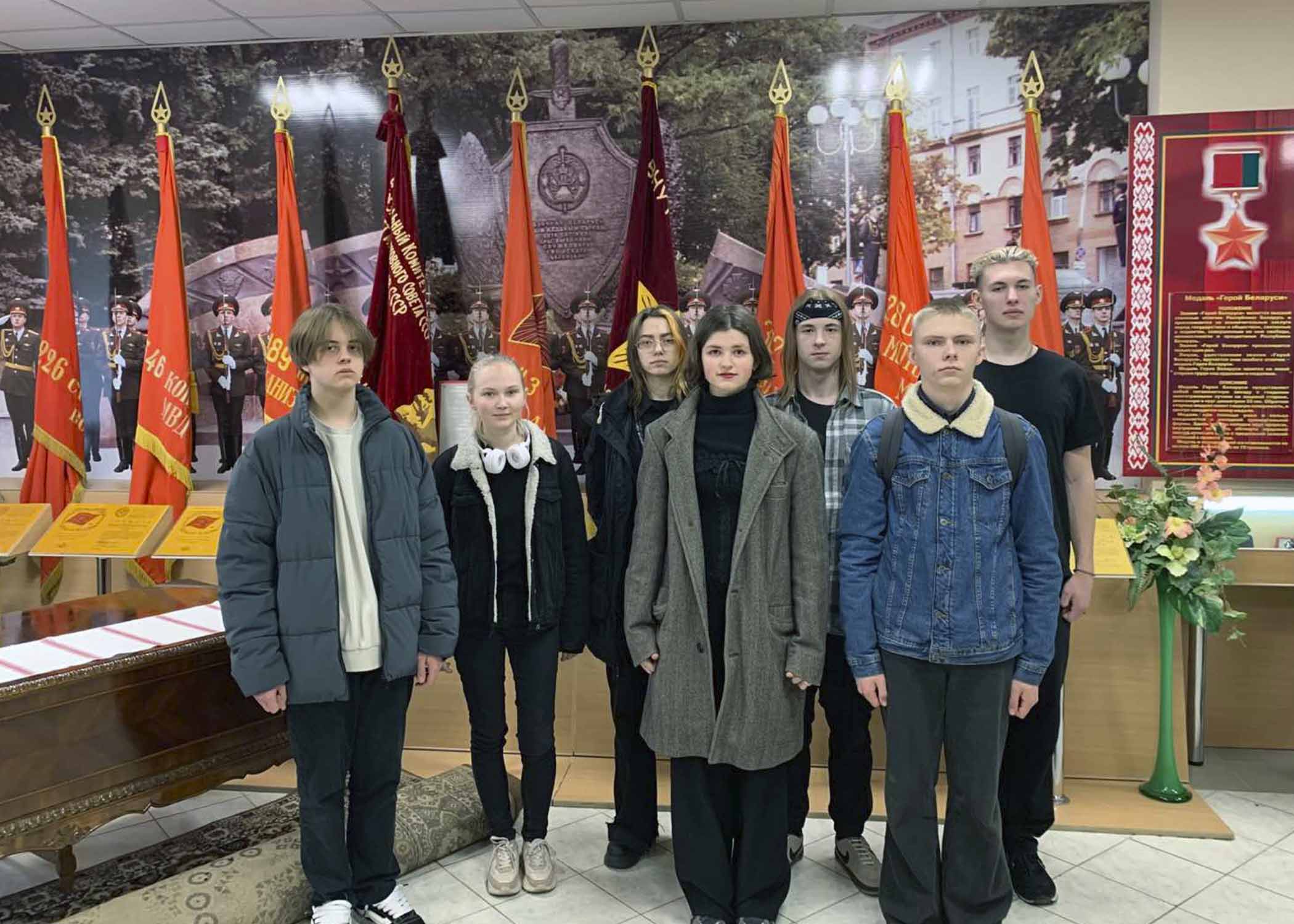  Учащиеся колледжа посетили Центральный музей внутренних войск МВД Республики Беларусь