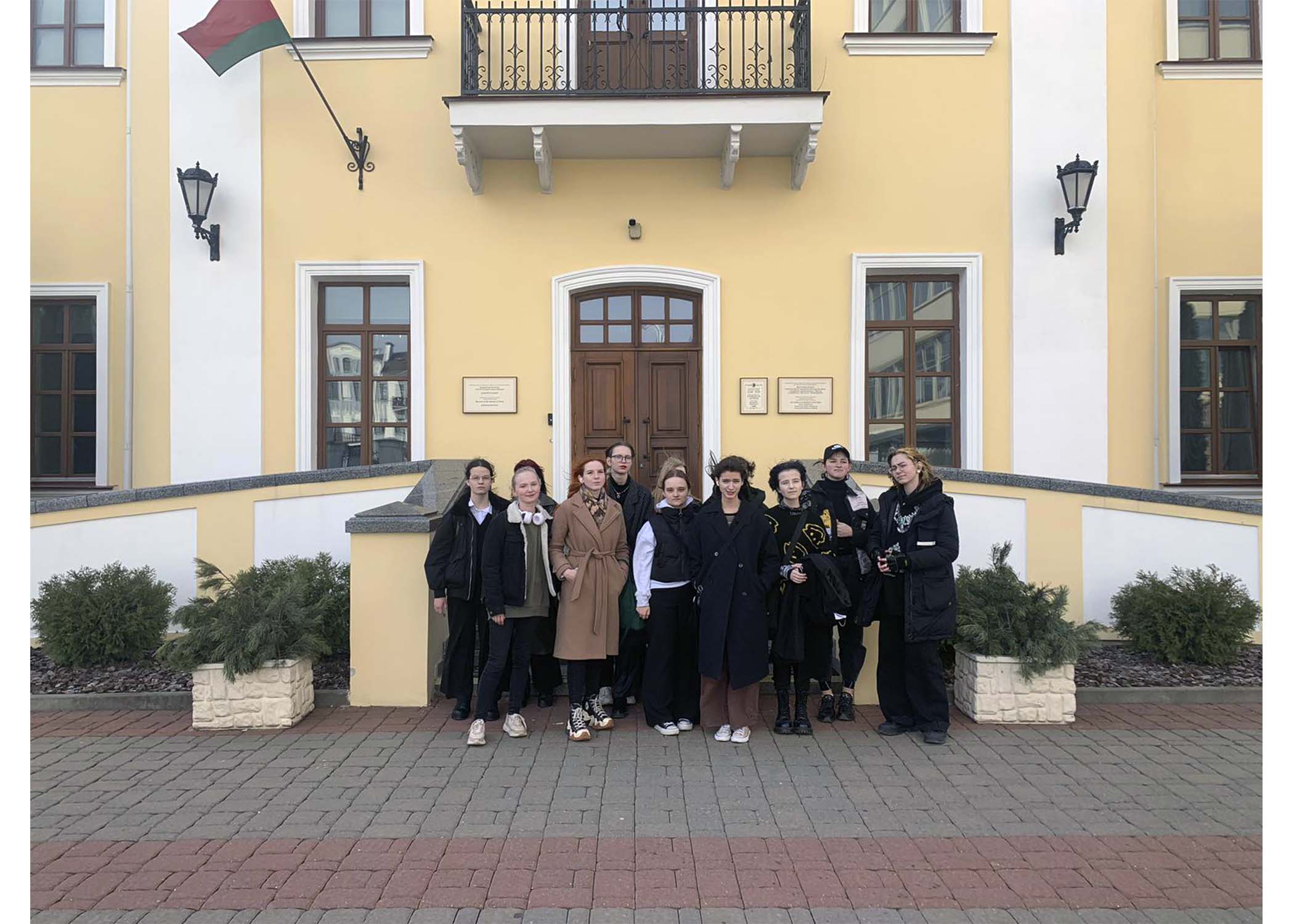 В рамках весенних каникул, учащиеся нашего колледжа посетили Музей истории города Минска.