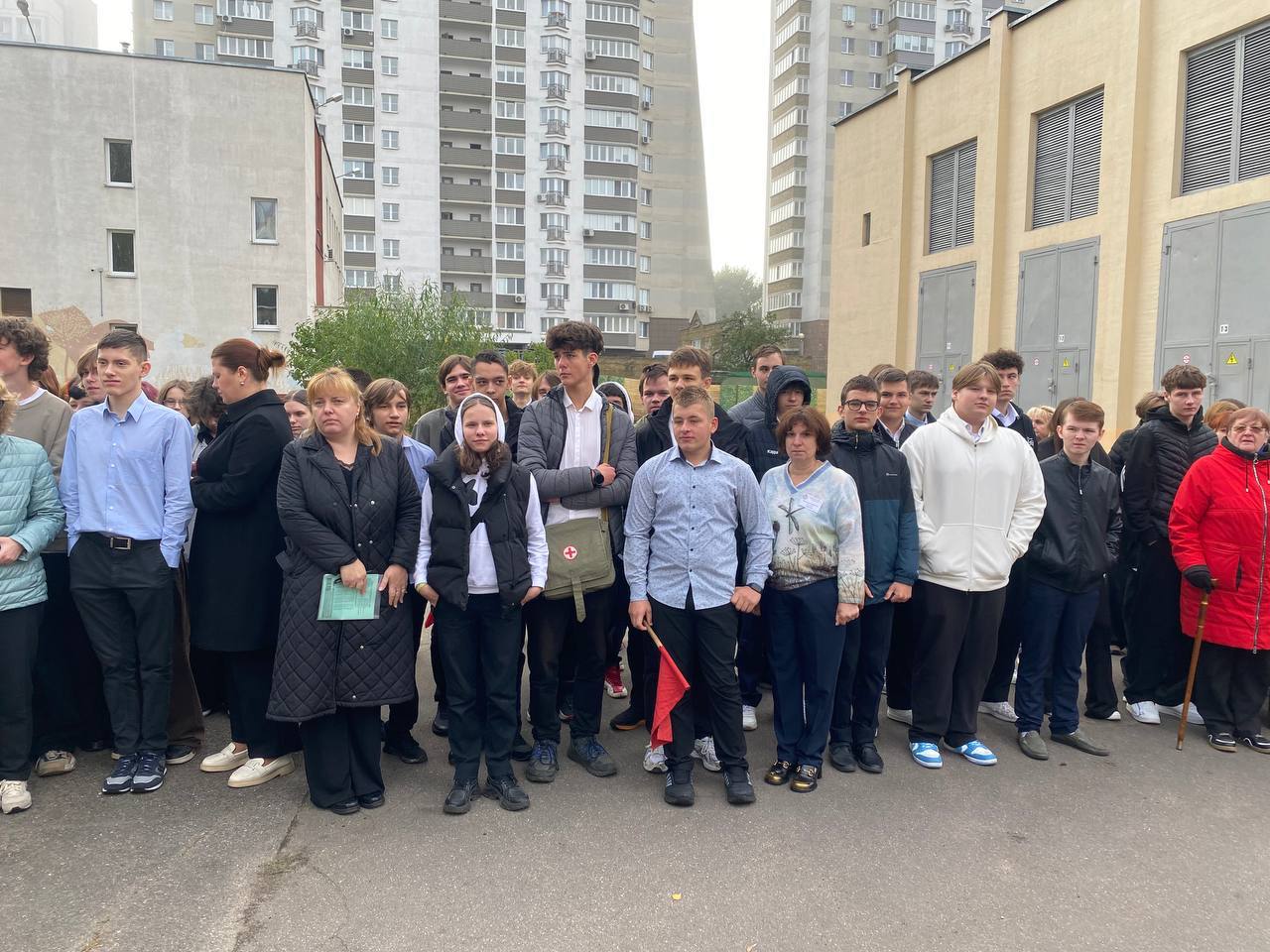 Эвакуировались за 4:20! В колледже прошла тренировка по безопасности.