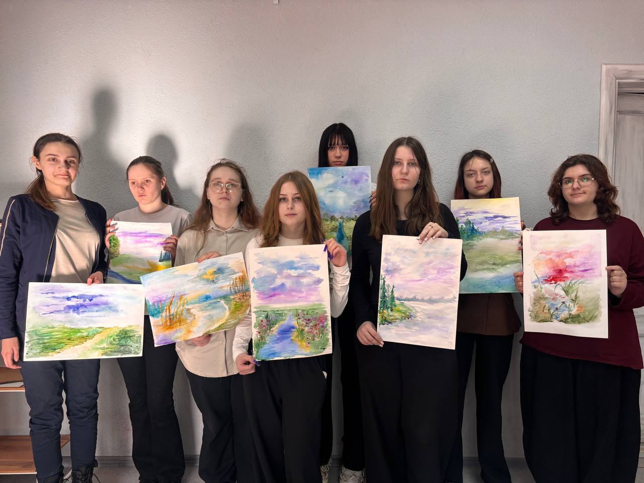 Мастер-класс «Краски Весны» 