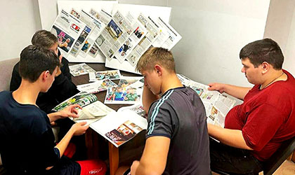 6 октября в общежитии колледжа состоялся пресс-круиз " Журналов яркие страницы"