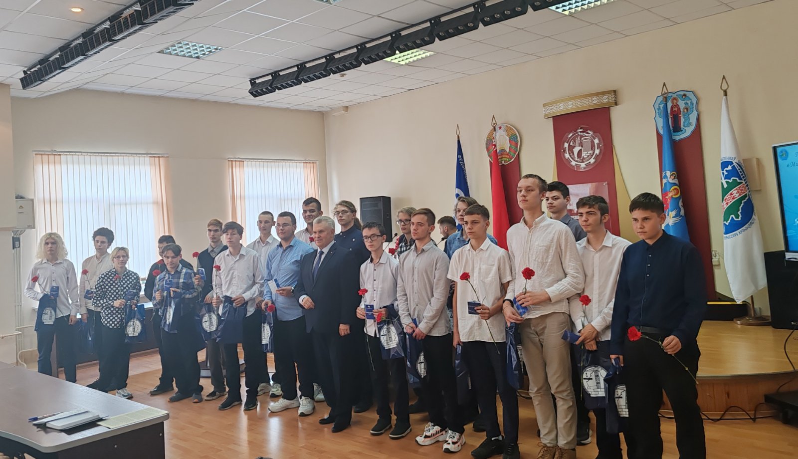 17.09.2024 на базе УО "Минский государственный колледж ремесленничества и дизайна имени Н.А. Кедышко" состоялся съезд Молодёжного совета Белорусского профессионального союза работников строительства и промышленности строительных материалов.